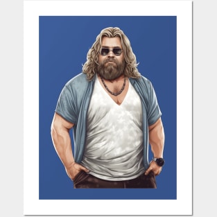 Fat Thor Dude Posters and Art